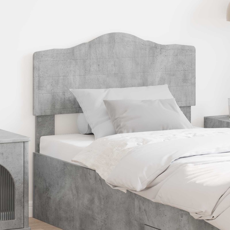 Tête de lit Gris béton Bois d'ingénierie 620674620674