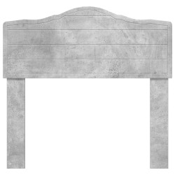 Tête de lit Gris béton Bois d'ingénierie 620674620674