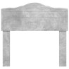 Tête de lit Gris béton Bois d'ingénierie 620674620674
