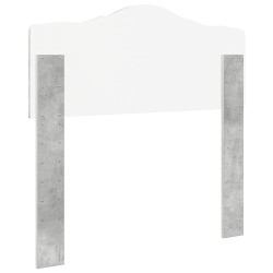 Tête de lit Gris béton Bois d'ingénierie 620674620674