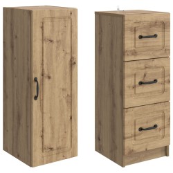 Ensemble de Meubles 2 pc 33 x 34,5 x 87 cm Bois d'ingénierie 620678620678