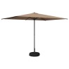 Parasol de jardin avec base 200 x 300 cm Polyester 620680620680