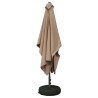 Parasol de jardin avec base 200 x 300 cm Polyester 620680620680