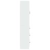 Ensemble de Meubles 2 pcs Blanc brillant 66 x 34,5 x 87 cm 620683620683