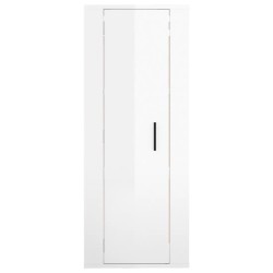 Meuble TV mural Blanc brillant 40x34,5x100 cm 620685620685