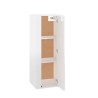 Meuble TV mural Blanc brillant 40x34,5x100 cm 620685620685