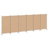 Paravent à 6 panneaux Beige 520 x 180 cm Tissu 620686620686
