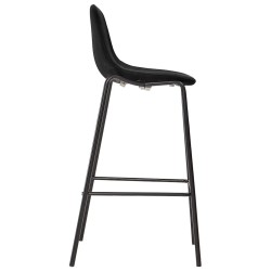 Ensemble de bar 5 pcs Tissu Noir 620687620687