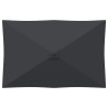 Parasol de jardin avec base 200 x 300 cm Polyester 620688620688