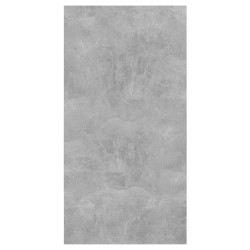 Meuble TV mural Gris béton 37x37x72 cm Bois d’ingénierie 620692620692