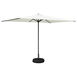 Parasol de jardin avec base 200 x 300 cm Polyester 620693620693