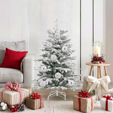 Ensemble de Boules de Noël XL 15 pc Argent Plastique 620694620694