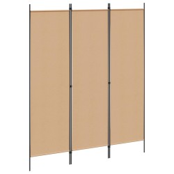 Paravent Beige 150 x 180 cm Tissu 620698620698