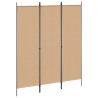 Paravent Beige 150 x 180 cm Tissu 620698620698