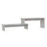 Meuble TV Gris béton 180x30x43 cm Bois d'ingénierie 620700620700