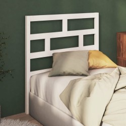 Tête de lit Blanc 96x4x100 cm Bois massif de pin 620702620702