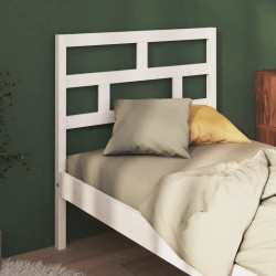 Tête de lit Blanc 96x4x100 cm Bois massif de pin 620702620702