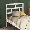 Tête de lit Blanc 96x4x100 cm Bois massif de pin 620702620702