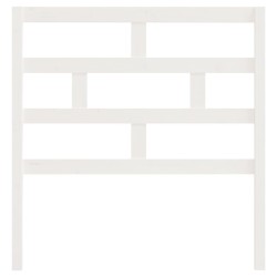 Tête de lit Blanc 96x4x100 cm Bois massif de pin 620702620702