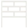 Tête de lit Blanc 96x4x100 cm Bois massif de pin 620702620702