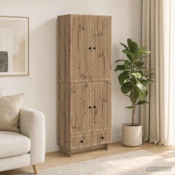 Ensemble de Meubles 2 pc Chêne artisanal Bois d'ingénierie 620705620705