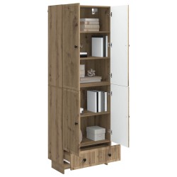 Ensemble de Meubles 2 pc Chêne artisanal Bois d'ingénierie 620705620705