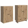 Ensemble de Meubles 2 pc Chêne artisanal Bois d'ingénierie 620705620705