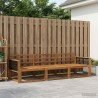 Ensemble de canapés d'extérieur 3 pcs Naturel 620708620708
