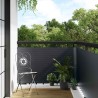 Écran de balcon Gris foncé 600 x 80 cm polyrotin 620718620718