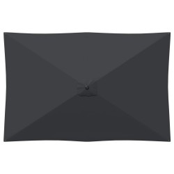 Parasol de jardin 200 x 300 cm Polyester Rectangulaire 620719620719
