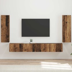 Ensemble de meuble TV mural 4 pcs 29,5 x 31 x 100 cm 620720620720