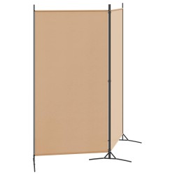 Paravent à 2 panneaux Beige 175 x 180 cm Tissu 620721620721