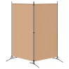 Paravent à 2 panneaux Beige 175 x 180 cm Tissu 620721620721