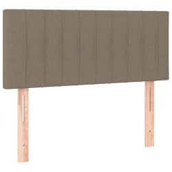  Tête de lit Taupe 80x5x78/88 cm Tissu 