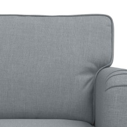 Ensemble de Canapés 2 pcs Gris clair 201 x 80 x 85 cm tissu 620731620731