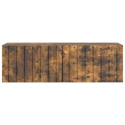 Meuble TV mural 98 x 31 x 30 cm Chêne fumé Bois d'ingénierie 620743620743