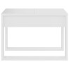 Table d'appoint Blanc 50x50x35 cm Bois d’ingénierie 620745620745