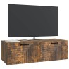Meuble TV mural Chêne fumé 98 x 41 x 30 cm Bois d'ingénierie 620747620747