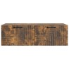 Meuble TV mural Chêne fumé 98 x 41 x 30 cm Bois d'ingénierie 620747620747