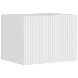 Meuble TV mural Montage mural Blanc Brillant 39 x 31 x 29,5 cm 620750620750