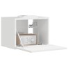 Meuble TV mural Montage mural Blanc Brillant 39 x 31 x 29,5 cm 620750620750