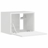 Meuble TV mural Montage mural Blanc Brillant 39 x 31 x 29,5 cm 620750620750