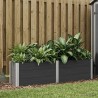 Jardinière surélevée Noir 200 x 50 x 54 cm 620752620752
