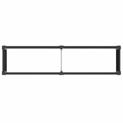 Jardinière surélevée Noir 200 x 50 x 54 cm 620752620752