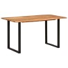 Table de salle à manger 140x70x76 cm Bois d'acacia solide 620759620759