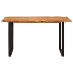 Table de salle à manger 140x70x76 cm Bois d'acacia solide 620759620759