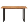 Table de salle à manger 140x70x76 cm Bois d'acacia solide 620759620759