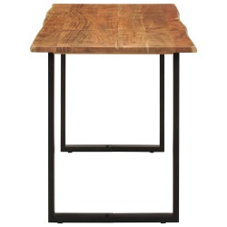Table de salle à manger 140x70x76 cm Bois d'acacia solide 620759620759