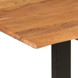 Table de salle à manger 140x70x76 cm Bois d'acacia solide 620759620759