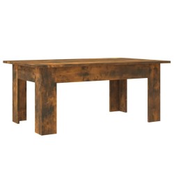 Table basse Chêne fumé 100x60x42 cm Bois d'ingénierie 620764620764